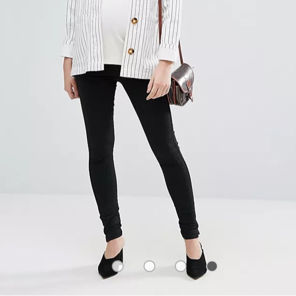 Asos Maternity Black Denim